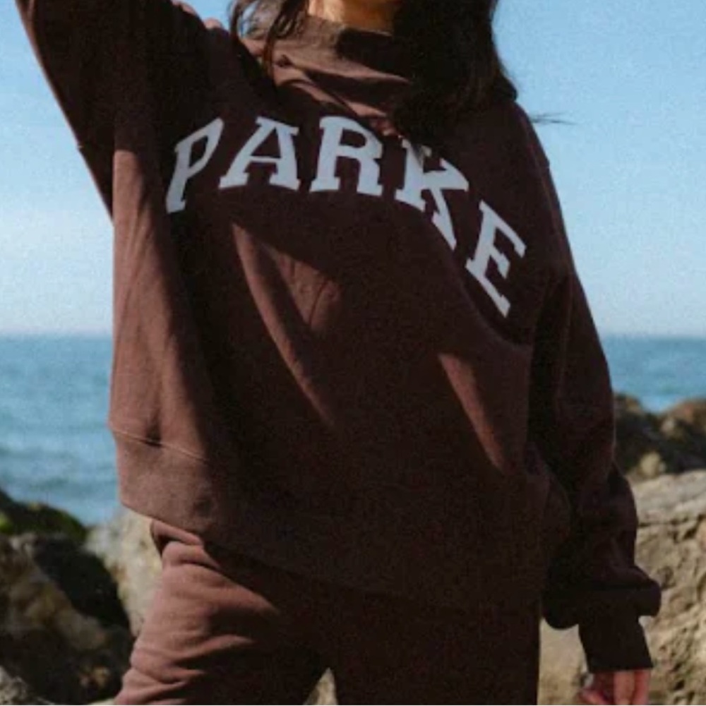 Parke - Varsity Mockneck - Brown L/XL